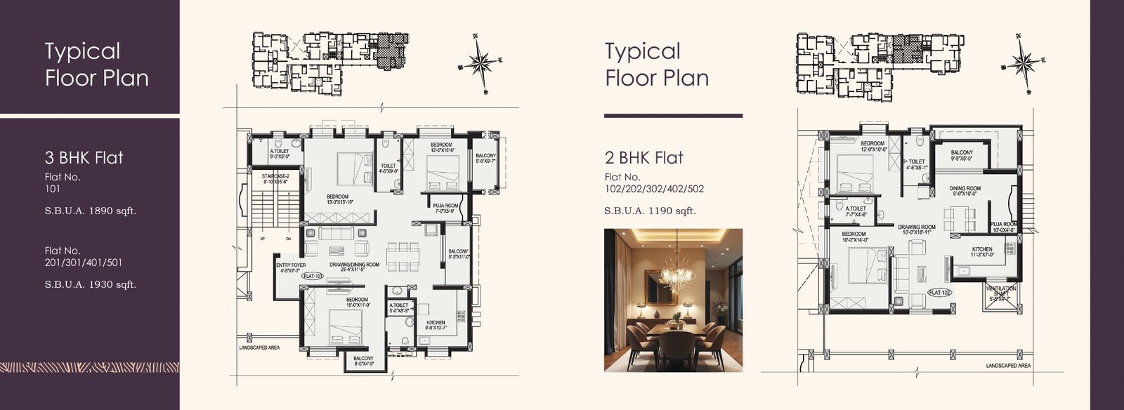 Kalyani The Nest stilt floor plan